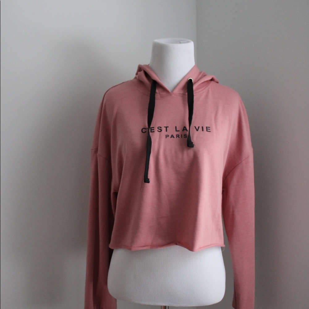 Cropped sweatshirt